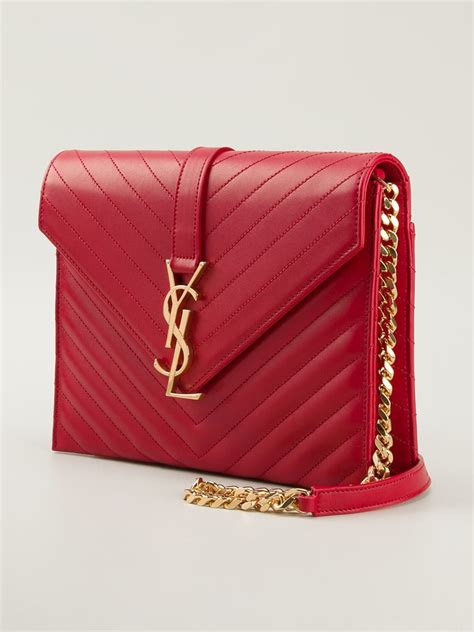 saint laurent red handbag|yves saint laurent handbags liquidation.